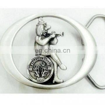 Wholesale Fashion Design Gift SILVER CUT Silver Belt Buckle