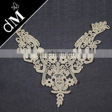 Cotton crochet collar lace for ladies suits NL-1234