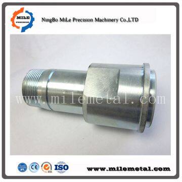 Carbon Steel Hydraulic Hose Fitting,hose Nipple,turned Parts photo-3
