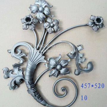 Wrought iron ornaments/ wrought iron elements/ wrought iron component