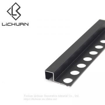 Popular Style Bathroom Ceramic Square Shape Metal Tile Trim photo-2