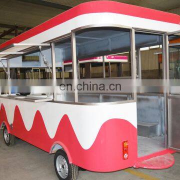 480cm Black Traction Food Trailer / Truck / Add Electric Brake System photo-5