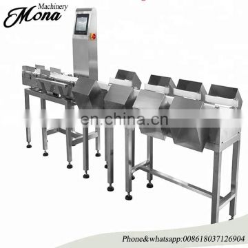 Automatic Chicken Paw Weight Sorting Machine Chicken Feet Distributor