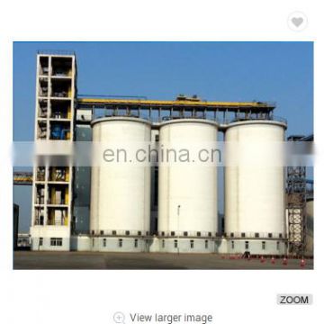 Low cost flat bottom 1000ton grain storage silos made in China