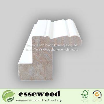 Faux Wood Blinds Cheap Wooden Shutter Louver Window Shutter Components photo-2