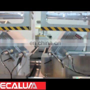 Heavy Duty Double Cutting Machine Arbitrary Angle CNC Aluminium Window Machine