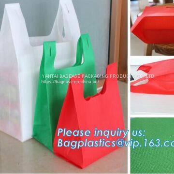 Factory Price High Quality Laminated PP Non Woven Bag, wholesale customized print logo non woven bags with string for sh