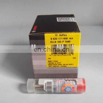 injector nozzle 0433171950 for diesel EUI nozzle DLLA145P1540