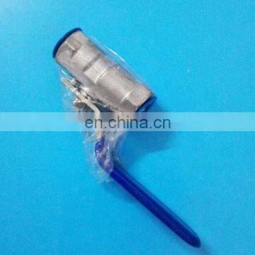 GOGO High Quality 1PC Ball Valve Stainless Steel SS304 201 316 Small Ball Valve DN6 Female Thread 1/4" BSP 2 Way Valve