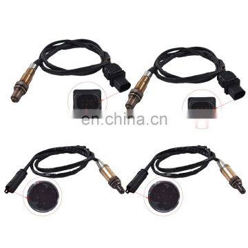 4pcs Air Fuel Ratio Oxygen Sensor Up Downstream for 04-06 BMW 3.0L Auto Trans 2345137 2344473