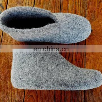 Wholesale Natural Felted Wool Boot