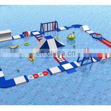 Commercial Outdoor Kids And Adults Aqua Entertainment Park Blow Up Water Park For Rent photo-6