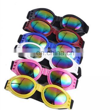 Foldable sunglasses dazzle colorful pet sun glasses for Dogs And Cats