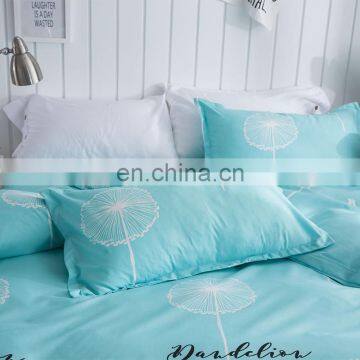 Professional Customize Jersey Knit Aloe Cotton Fabric Soft 4PCS Bed Linen Duvet Cover Pillow Case Bed Sheet Bedding Set photo-5