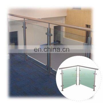 Outdoor Balcony Railing Glass Balustrade Fittings Prices Handrail photo-3