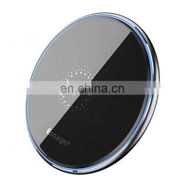 Top products mirror series 15w desktop wireless charger