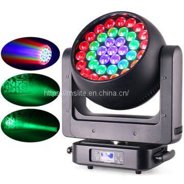 37x20w 4 in 1 Rgbw Beam Wash Party Stage Decoration Led Zoom Moving Head Light photo-4