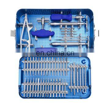 High Quality Instrument Orthopedic Broken Screw Removal Instruments Set Surgical Trauma Instrument