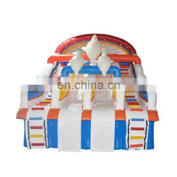 Dolphin Inflatable Water Slides For Above Ground Swimming Pool, Commercial 30ft Inflatable Slide For Water Park photo-3