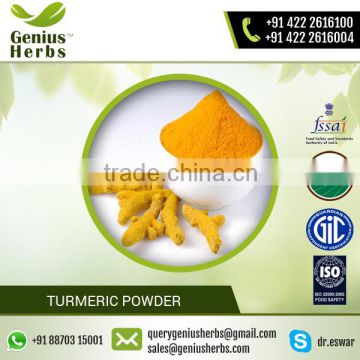 Hot Sell Pure Natural Turmeric Powder by Leading Manufacturer