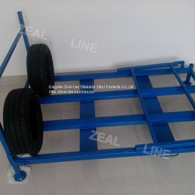 Steel Storage Stacking Rack Tire Racks for Motorcycle Tires 190/55/17 photo-4