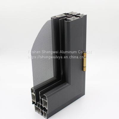 New thermal break 6063 aluminium profiles with cheap price for Building Aluminum casement windows