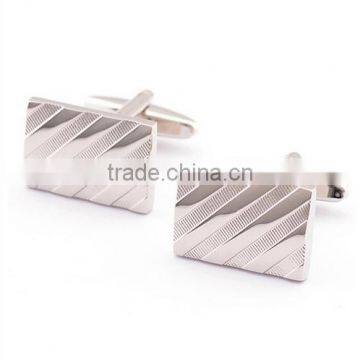 Silver Man Party Gift Gentleman Cytstal Hot Sell New Cufflinks Wedding Cuff Link photo-5