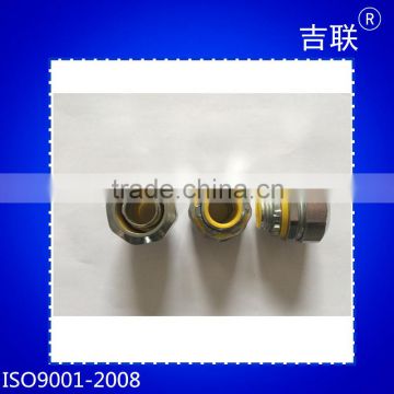 Exporter High Quality straight zinc flexible conduit connector