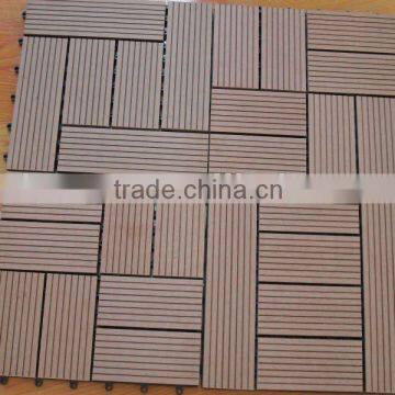 Outdoor Wood Plastic Composite DIY Tile