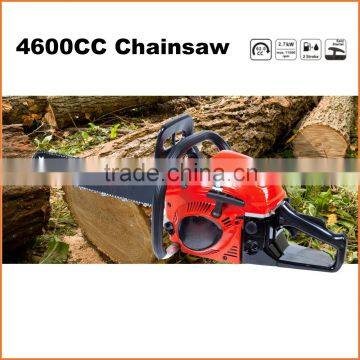 (940) new design petrol gasoline chainsaw 4600cc with CE and GS certificate