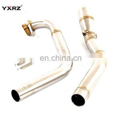 Factory Motorcycle Exhaust Systems For Yamaha R15 V1 Exhaust Pipe YFZ R15 V2 Header Pipe Exhaust R15 V1 V2 Downpipe photo-4
