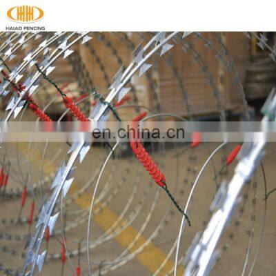 ISO factory Best security electric razor wire alarm