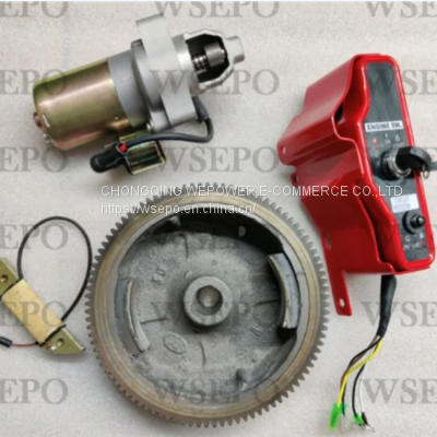 Electric Starter Kit for Gx240 Gx270 173f 177f 240cc-270cc Gas Engine 3.5kw/4kw Generator Parts