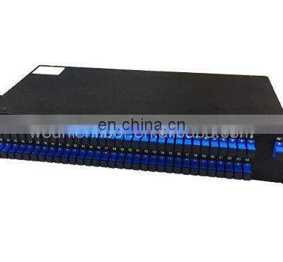 1U 19' SC 1*64 Rack-Mounted PLC Optical Splitter Single Mode SC LC UPC Fiber Optic PLC Splitter Rack-mount Module photo-5