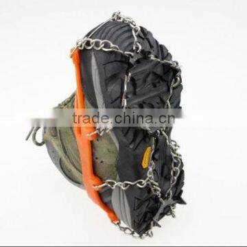 Anti Slip 8-Teeth POINT Ice Snow Shoes Spike Grip Boots Chain Crampons Grippers photo-5