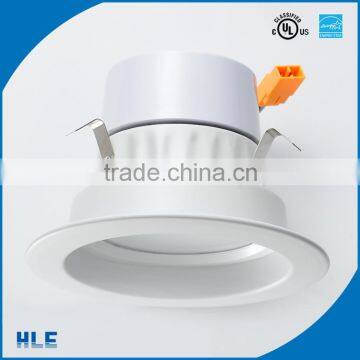 Aluminum dimmable 11W led downlight with integrated driver recessed retrofit