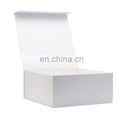 Luxury 44cm Square White Magnetic Catch Custom Printing Rigid Bulk Gift Boxes Wholesale photo-3