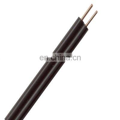 2 Cores 1.02mm Copper Telephone Drop Wire Telecom Cable