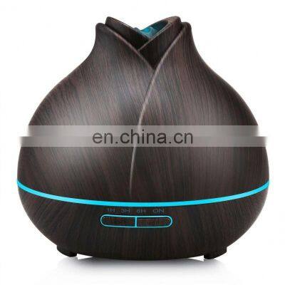 Alibaba best sellers 2018 large room cool mist wood grain aromatherapy diffuser