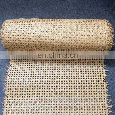 Cheap economic Woven synthetic rattan sheet cane webbing using for rattan core for rattan handicrafts furniture from Viet Nam