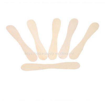 Eco-Friendly 93 mm hot Stamping Logo Scoop Ice Cream Spoon Tasting Spoons Magnum stick