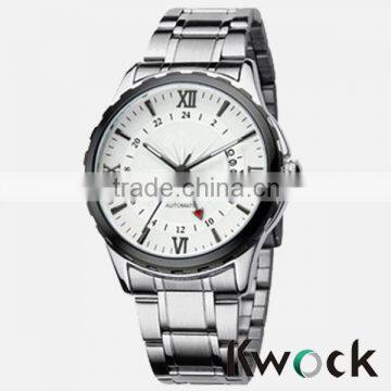 Classic Cheap Brand Stainless Steel Wrist Watch for Man photo-3
