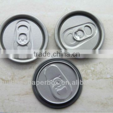 Aluminum Easy Open Ends Peel Off Lids