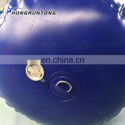 High Strength Heavy-duty Professional 50kg~50ton PVC Coated Fabric Open Bottom Lift Bags For Ship photo-3