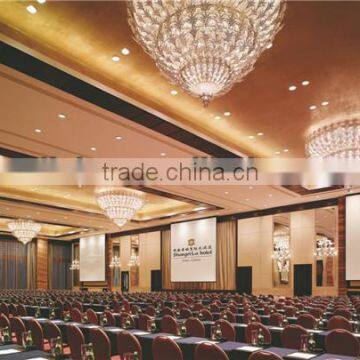 Buy new style decorative hotel project crystal lighting