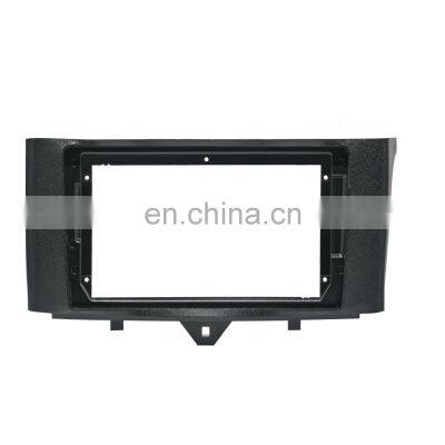 Car DVD Retrofit Frame For 2011-2015 Smart Car Player Large Screen Retrofit Stereo Mounting Panel Frame With Power Cable