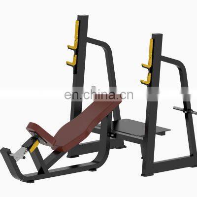 Commercial Horizontal and Inclined Bench Press Gym Dedicated Weightlifting Bed and Barbell Comprehensive Training Device photo-2