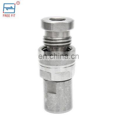 Made in China Female and Male 1/4 Inch Screw Type VVS Hydraulic Quick Coupling for Agricultural Machinery