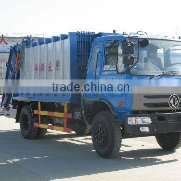 7CBM Dongfeng 4x2 garbage compression truck