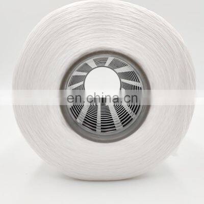 High Tenacity Recycled Raw White 100% Polyester Nylon 6 Nylon 66 Bonded Sewing Thread for Sports Clothes 150D photo-2